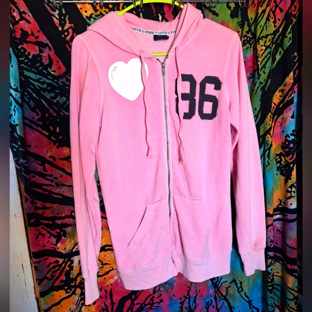 VS PINK Zip Jacket Sz XS (M fit)
